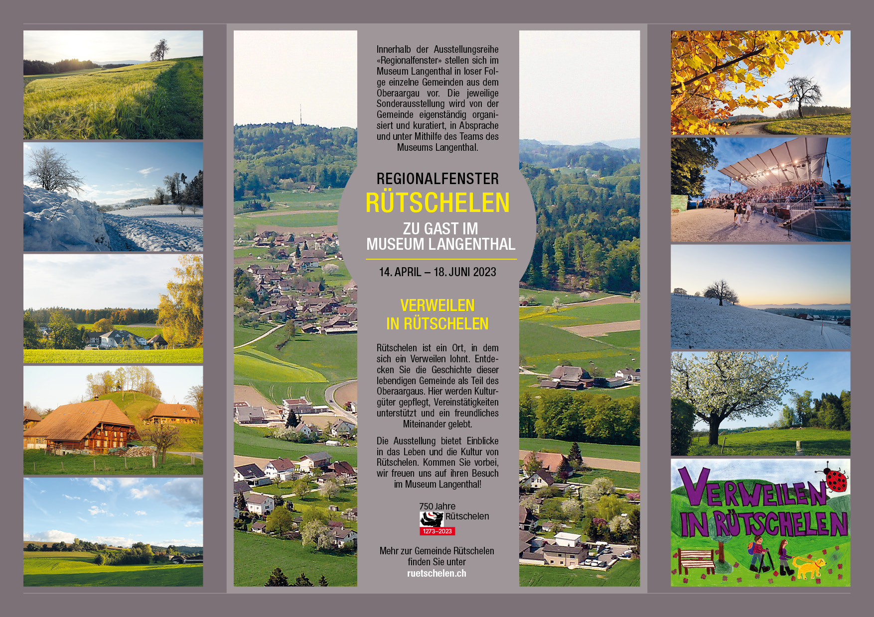 Flyer Regionalfenster Rüschelen