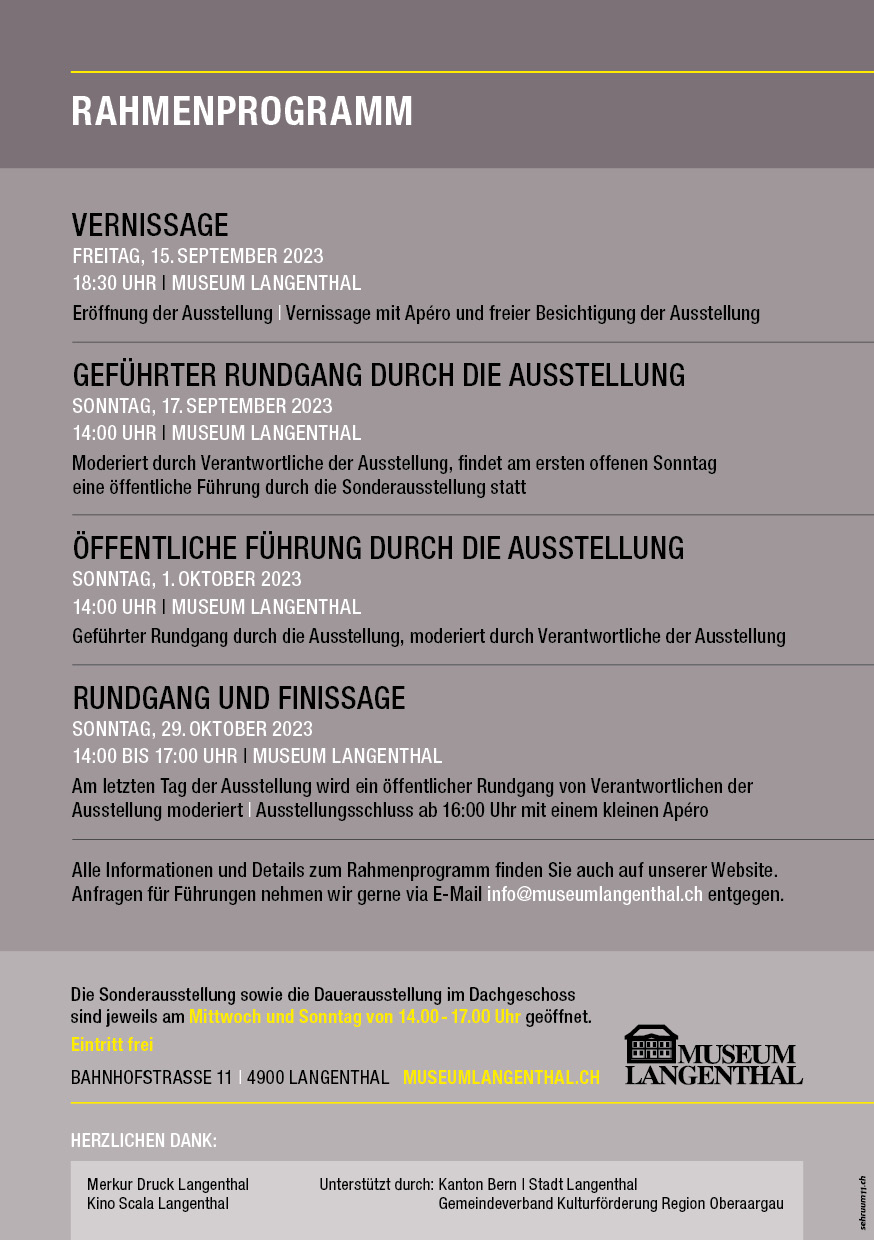 Flyer Sound der Traditionen